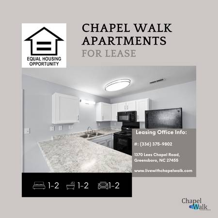 Greensboro Chapel Walk Apartment Homes - Room for Rent