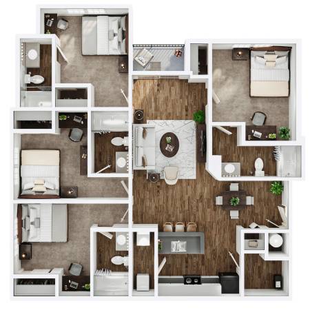 Athens Fall Bedrooms Now Leasing - Room for Rent