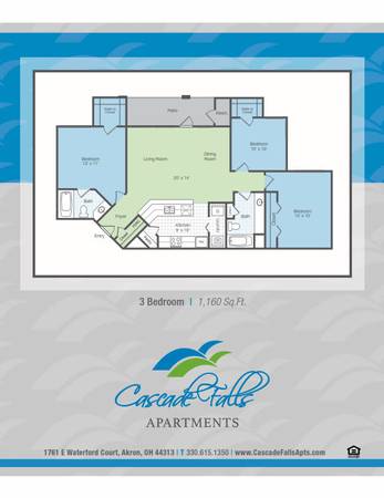 Akron 24 Hour Fitness Center Pool - Room for Rent