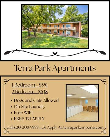 Emporia Terra Park Apartments Is - Room for Rent