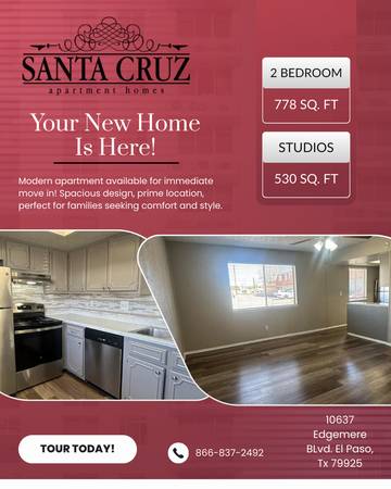 El Paso Immediate Move In - Room for Rent
