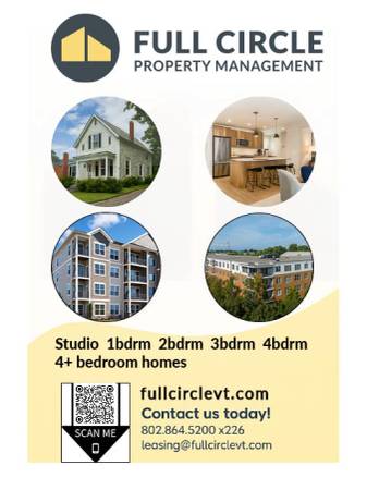 Essex Junction Bedroom Bath Apartment - Room for Rent